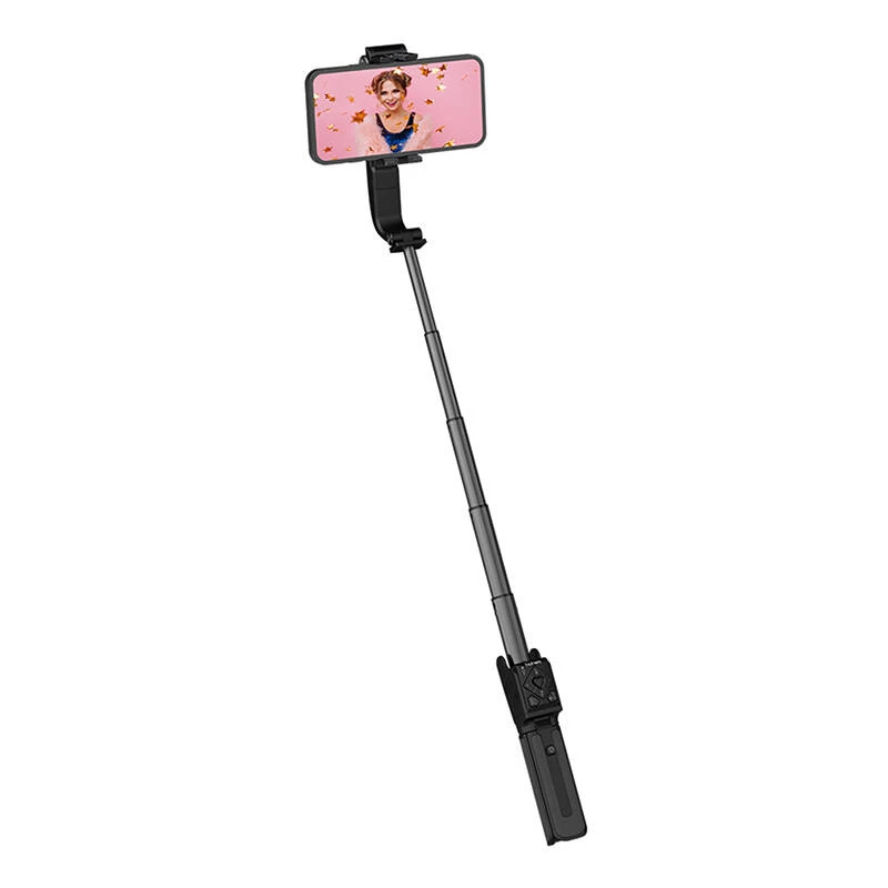 Estabilizador de câmara para smartphone Hohem iSteady Q preto 360° pan-roll