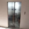Porta de proteção contra poeira para renovação, cortina de poeira 220X110 reta