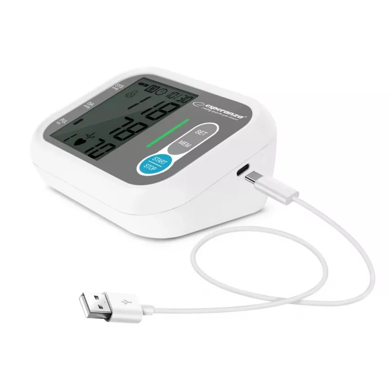 Medidor de tensão arterial Esperanza ECB005 medição automática com ecrã LCD