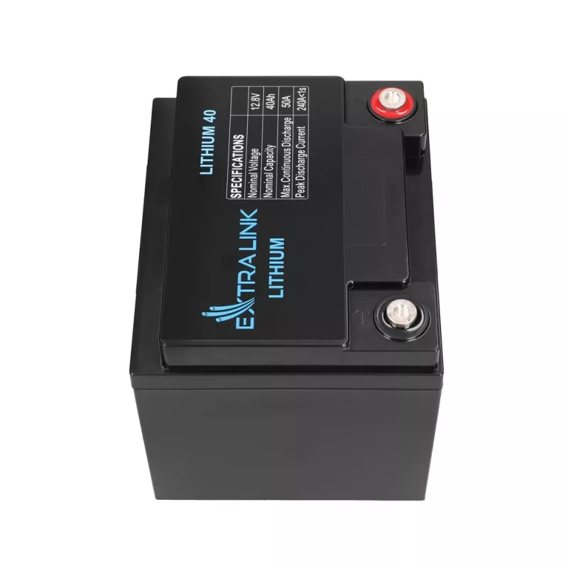 Acumulador Extralink LiFePO4 40AH 12,8 V BMS bateria 40000 mAh