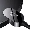 Carregador Baseus CCED000001 para dispositivos móveis auscultadores, smartphone preto USB carregamento sem fios para interior