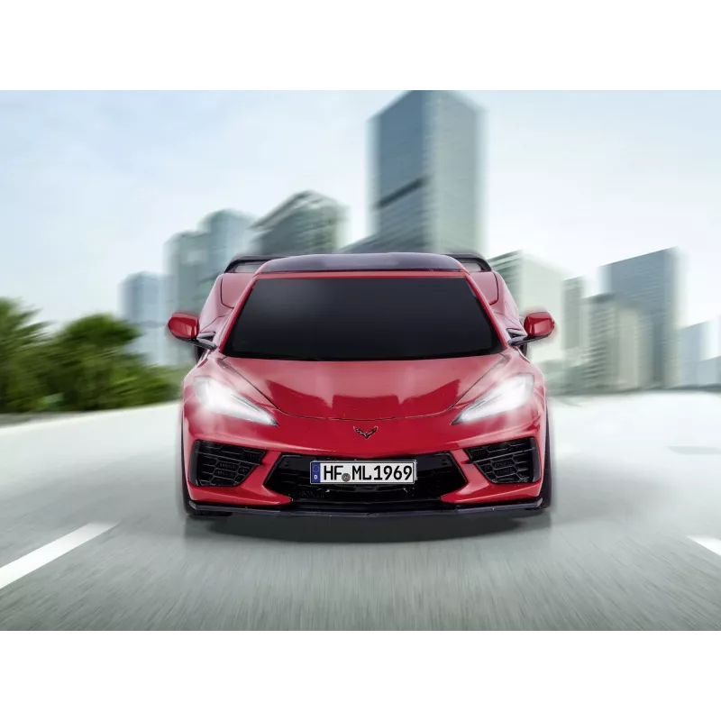 Carro RC à escala Corvette C8