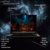 Captiva Highend Gaming I95-052GE portátil, 16" WQXGA, Intel Core i7-14650HX, 32 GB, 1 TB SSD, NVIDIA GeForce RTX 5070, Windows 11