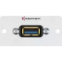 Tomada USB Kindermann 7444000529