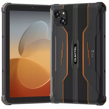 Tablet Oukitel RT3 Pro 4GB RAM 128GB laranja robusto 5150 mAh