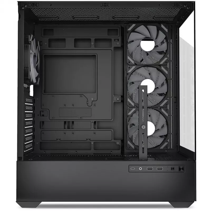 Caixa para PC Sharkoon AK6 RGB, ATX, preto