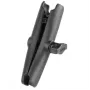Braço de suporte de dupla tomada para tablet/dispositivo RAM Mounts RAM-B-201U-C, alumínio, esfera 2,54 cm, altura 152,4 mm, preto