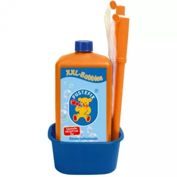 Solução de bolas de sabão Pustefix XXL Bubbles frasco de recarga 420869858 (solução líquida de bolas de sabão)