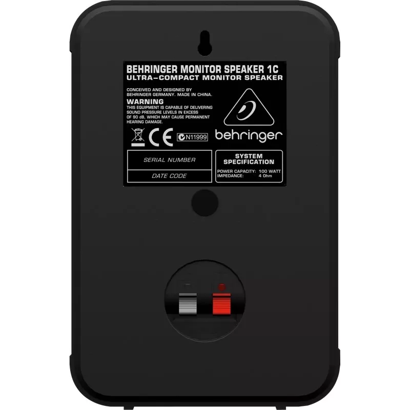 Altifalante de 2 Vias Behringer 1C-BK 100 W