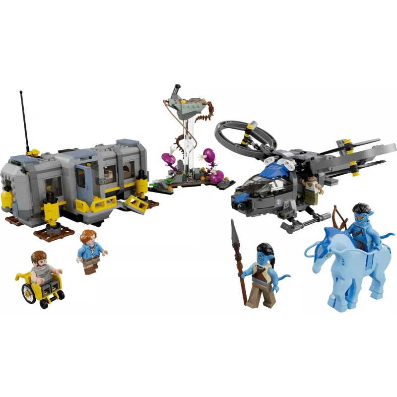 LEGO Avatar Montanhas Flutuantes: Localização 26 e Rda Samson Conjunto 75573, multicolor