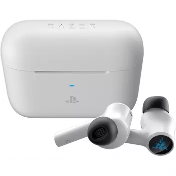Auscultadores Razer Hammerhead HyperSpeed sem fios in-ear Gaming Bluetooth branco