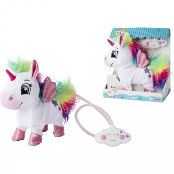 Peluche Simba-Dickie Simba PetZoo Unicórnio Arco-íris peluche para crianças