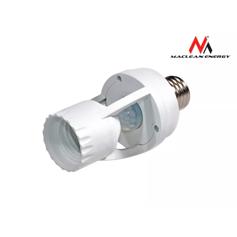 Casquilho com sensor de movimento PIR MACLEAN MCE24, modelo 35100