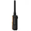 Walkie-talkie portátil Baofeng UV-5R Mini com função de carregamento USB-C, Bluetooth, VHF/UHF, 5 W, 1600 mAh, laranja
