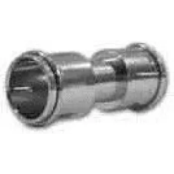 Adaptador de cabo Preisner FSQ2 F para F prateado