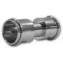 Adaptador de cabo Preisner FSQ2 F para F prateado