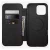Capa tipo carteira para telemóvel Nomad NM01675785 para telemóveis Apple, compatível com até 17,5 cm (6,9 polegadas), preta, 3 compartimentos para cartões, suporte de mesa