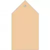 Etiquetas de envio HERMA 6070 80x150 mm com ilhó de plástico e canto dobrado