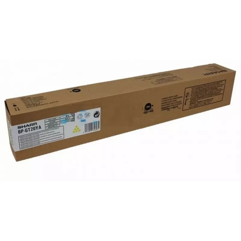 Sharp BP-GT20YA - toner amarelo - para BP10C20 / BP20C20 / BP20C25