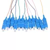 Conjunto de pigtails SC/UPC monomodo Extralink G.657A1 900 µm 1 m 12 unid. 12 cores