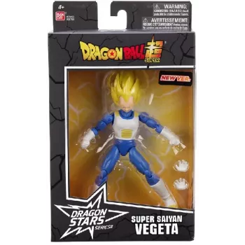 Figura de ação Bandai Dragon Stars Super Saiyan Vegeta DS36769 figura colecionável de 6 polegadas