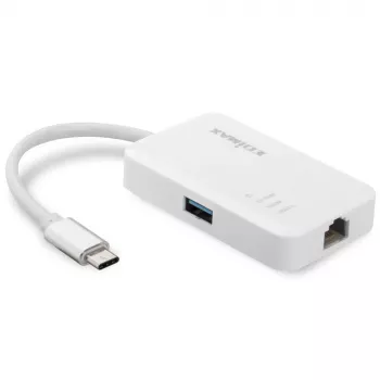 Edimax EU-4308 hub USB-C, 3x USB 3.0 + Gigabit Ethernet