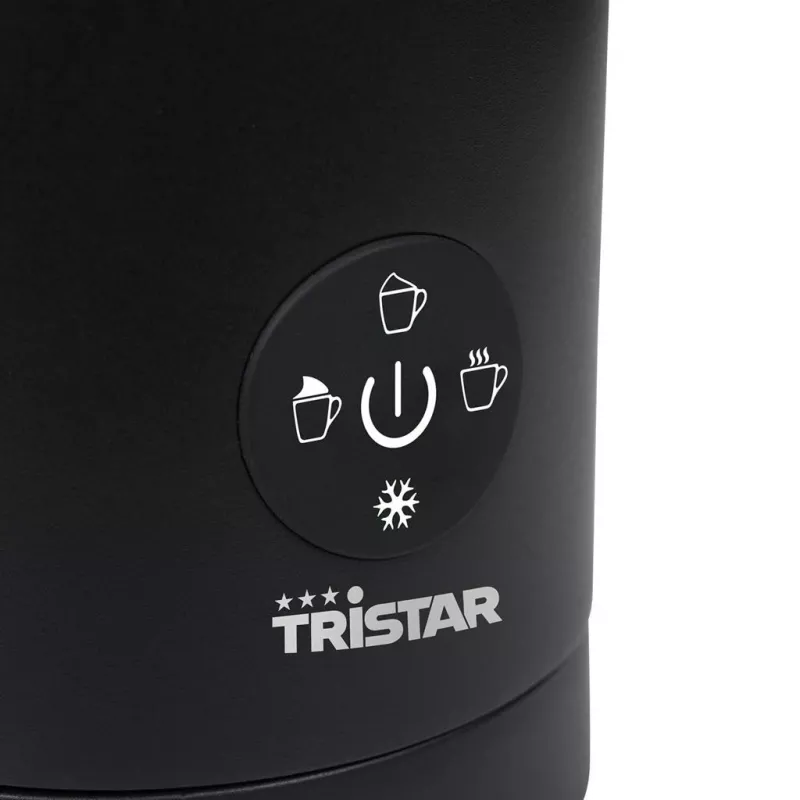 Espumador de leite Tristar MK-2278 — 0,3 L, 500 W, preto, desligação automática