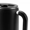Jata JEHA1575 chaleira elétrica, 1,7 l, 1500 W, 5 definições de temperatura, preto/aço inoxidável