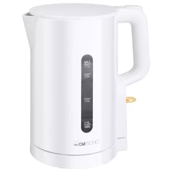 Chaleira elétrica CLATRONIC WK 3835 — 1,7 l, 2200 W, branca