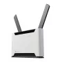 Router Wi-Fi MikroTik Chateau PRO ax — Dualband 2,4/5 GHz, 3548 Mbit/s, PoE, 5x LAN, 2 antenas externas, cinzento/branco