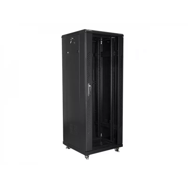 Lanberg FF01-6632-12B armário rack 32U de chão preto