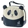 Bolsa de higiene DEUTER Wash Bag Kids — polietersulfona (PES), 160×60×120 mm, preto/branco