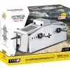Conjunto de construção COBI Sturmpanzerwagen A7V — 119 peças, recomendado a partir de 5 anos, prateado