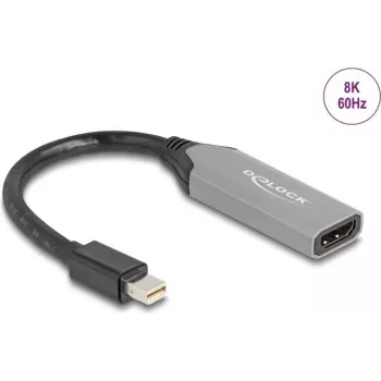 Adaptador de cabo de vídeo DeLOCK 64331 Mini DisplayPort para HDMI 0,15 m