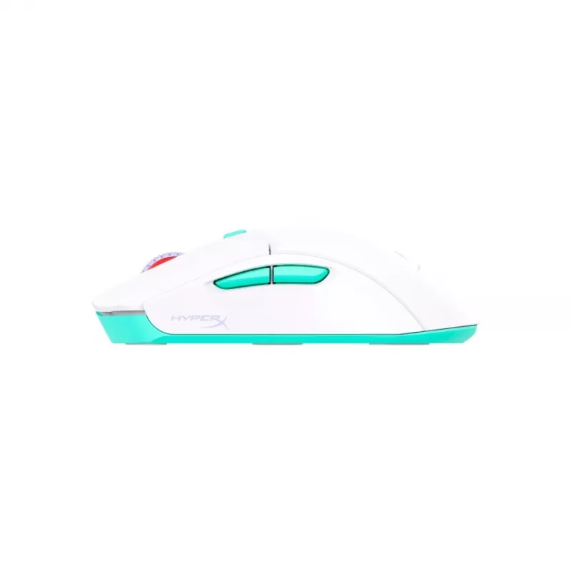 HyperX Pulsefire Haste 2 Core Wls - Rato de gaming (Wht/Grn/Pur)
