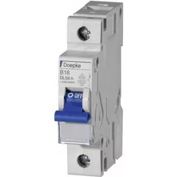 Disjuntor DOEPKE B25A DLS-6H-B25-1-6-KA 6kA 1 polo 230V característica B DLS-6H-B25-1-6-KA (09914025)