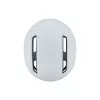 Capacete de bicicleta HJC CALIDO branco/prateado, tamanho M (55–59 cm), In-Mold, 4 aberturas de ventilação, sistema SELFIT, 280 g