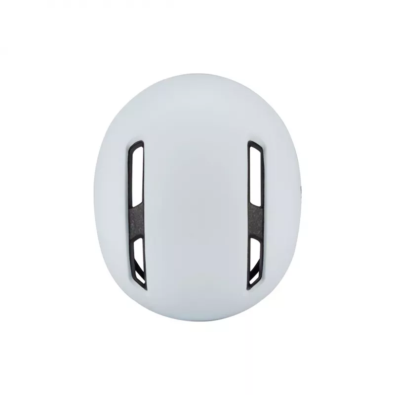 Capacete de bicicleta HJC CALIDO branco/prateado, tamanho M (55–59 cm), In-Mold, 4 aberturas de ventilação, sistema SELFIT, 280 g