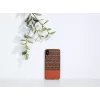 Capa para telemóvel de man and wood para iPhone XS Max – padrão xadrez castanho com moldura preta