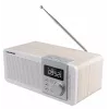 Rádio portátil BLAUPUNKT PP14BT com Bluetooth, MP3, MicroSD, USB e despertador — 6 W, pilha/fonte de alimentação, 230×118×90 mm