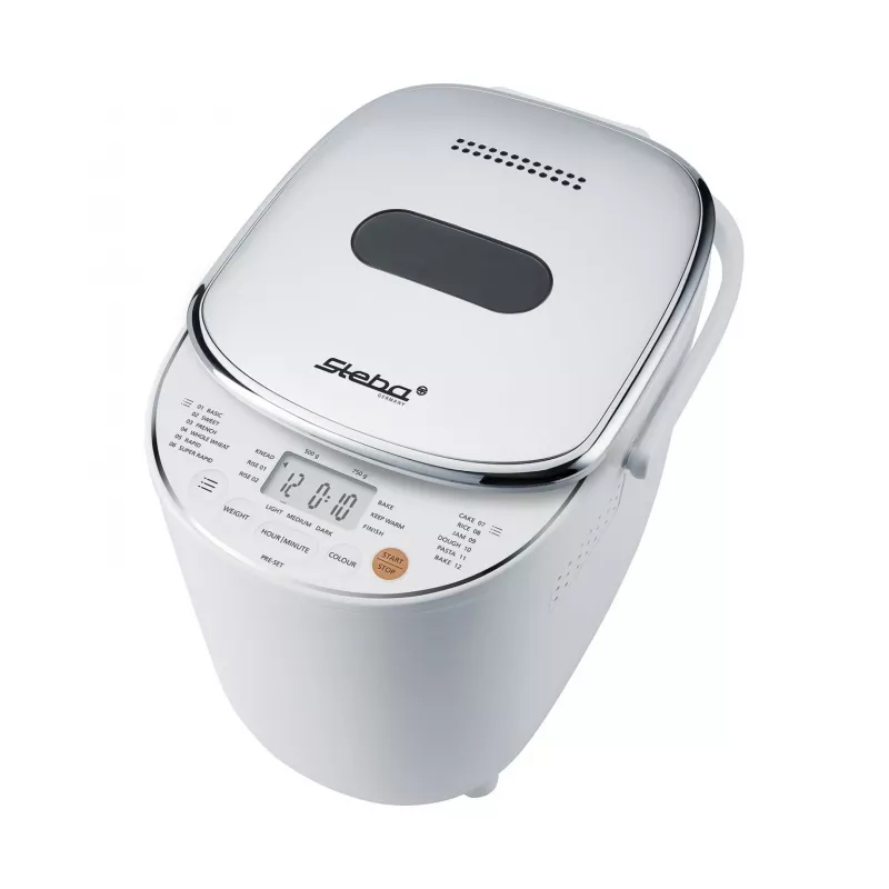 Máquina de fazer pão BM 3 (branco/prateado, 600 Watt, para pães até 750 g)