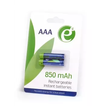 Pilha recarregável Gembird EG-BA-AAA8R-01 AAA níquel-hidreto metálico NiMH