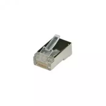 ROLINE Secomp - conector de rede - RJ-45 (M) - blindado - CAT 5e (embalagem de 10)