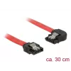 Cabo SATA DeLOCK 83963 0,3 m SATA 7 pinos preto vermelho