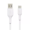 Cabo USB Belkin CAB001BT3MWH 3 m USB A USB C Branco