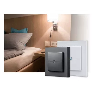 eQ-3 AG Homematic IP HmIP-WRC2-A-2, sem fios, RF sem fios, antracite, parede, 868-868,6 / 869,4-869,65 MHz, botões