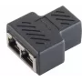 Conector de fio S/CONN 08-01040 2 x RJ-45 preto