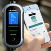Carregador para veículos elétricos QOLTEC Mobile EV 2in1 Type2 11 kW 400 V Wi‑Fi TUYA SMART LIFE LCD wallbox portátil cabo 5 m