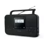 Rádio portátil muse M-087 MB — recetor FM, entrada AUX, saída para auscultadores, alimentação por pilhas