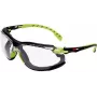 3M Óculos de proteção Solus 1000-Set EN 166, EN 170, EN 172, Hastes verdes, Lentes transparentes PC 3M (S2SGAFKT)